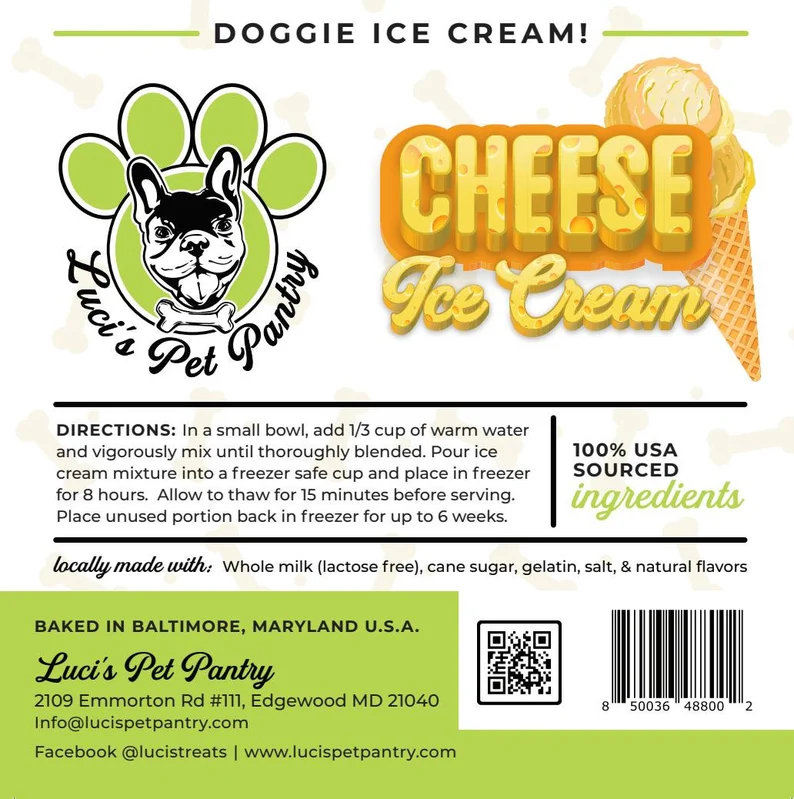 Dog Ice Cream Mix: Just Add Water, Frozen Puppy Treats